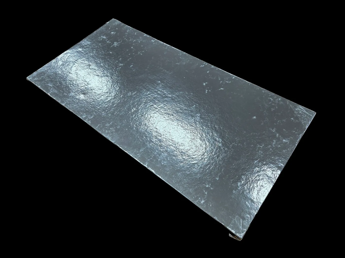 Vacuum insulation panel with metallized barrier envelope