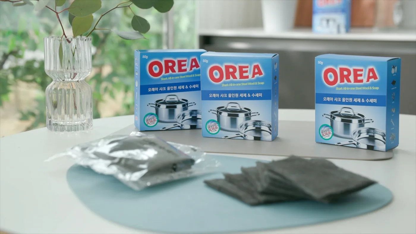 OREA cleaning scrubber pad